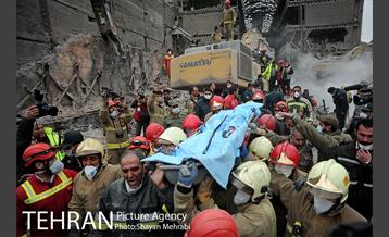 هشتمین روز آواربرداری ساختمان پلاسکو-1 21