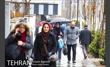 اول هفته بارانی تهران 26