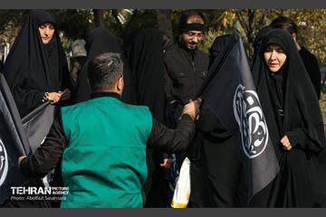 عزاداری شهادت حضرت فاطمه(س) در منطقه 8 16