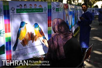 جشنواره طولانی ترین نقاشی کودکان 14