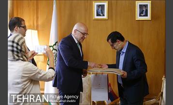 دیدار سرپرست شهرداری تهران با وزیر فرهنگ و رسانه های جمهوری صربستان 17