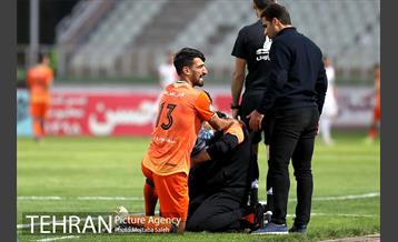 دیدار تیم های فوتبال سایپا و پرسپولیس 6