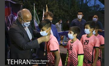 اختتامیه مسابقات فوتبال خیابانی جام رمضان ۱۴۰۰ در محله هرندی 24