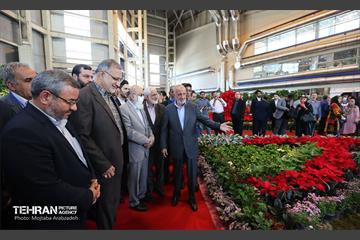 آیین افتتاح نوزدهمین نمایشگاه بین‌المللی گل و گیاه 14