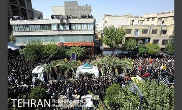 تشییع پیکر مطهر شهید محسن حججی 19