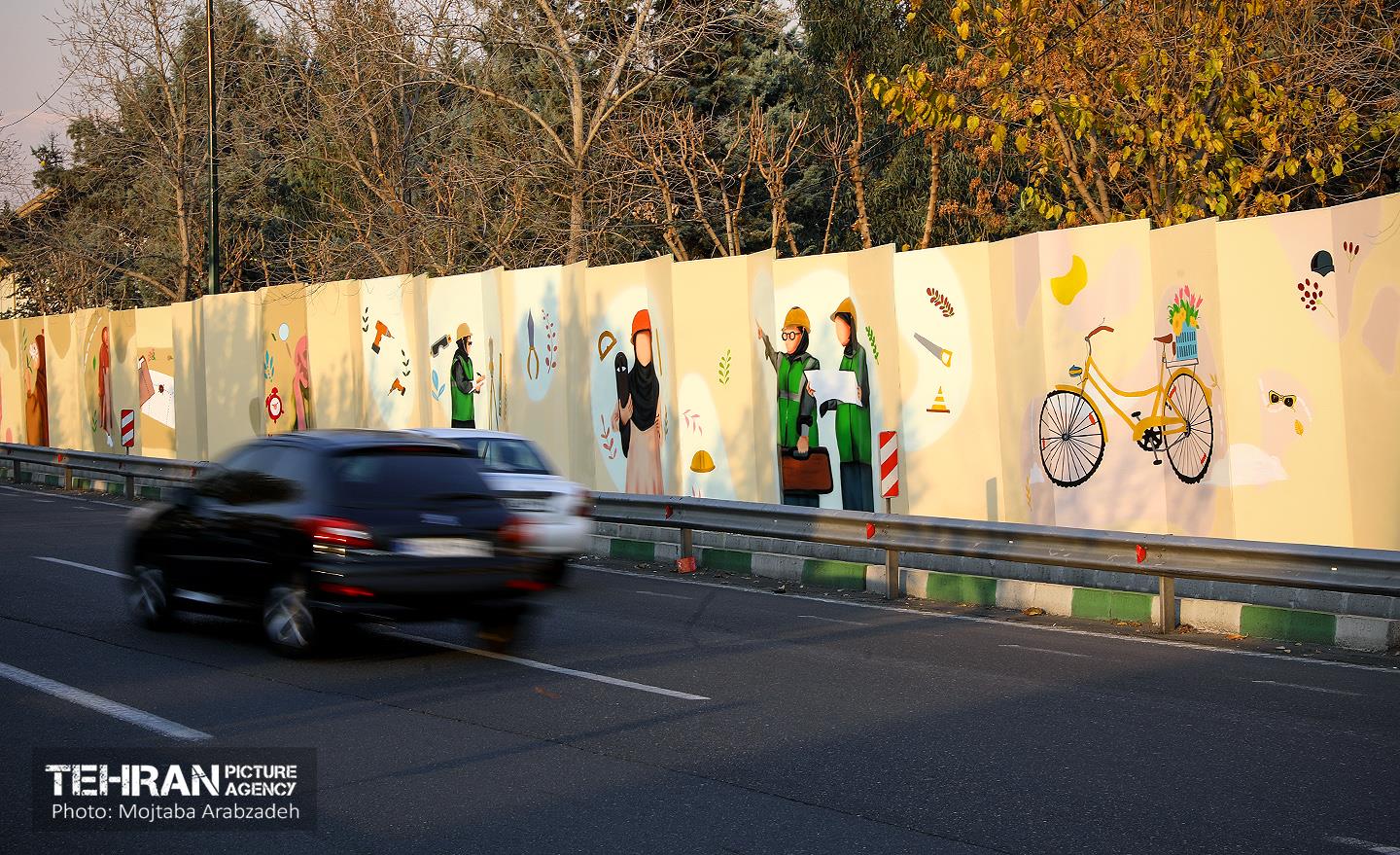 دیوارنگاره بوستان بهشت مادران 33