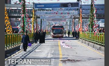 خدمات رسانی شهرداری تهران در راهپیمایی 22 بهمن 2