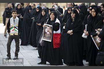 تشییع پیکر شهید حسین امیرعبداللهیان در وزارت خارجه 43