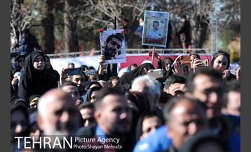 تشییع شهدای آتش نشان  در بهشت زهرا(س) -4 1