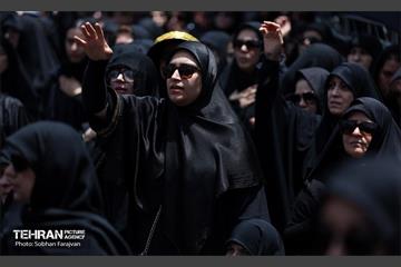 دسته عزاداری دانشگاه امام صادق(ع) در ظهر عاشورا 9