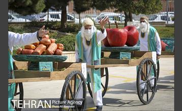 حرکت کاروان نوروزی در محله های شمال شرق تهران 4