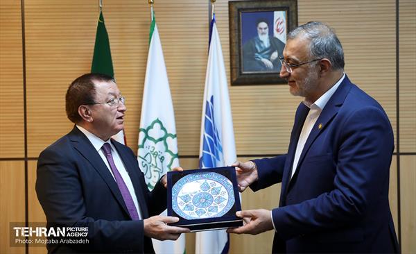 دیدار شهردار صوفیا با شهردار تهران