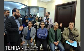 بازدید خبرنگاران از پشت صحنه سریال در جستجوی آرامش‎ 7