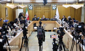 نشست خبری رئیس شورای اسلامی شهر تهران 9