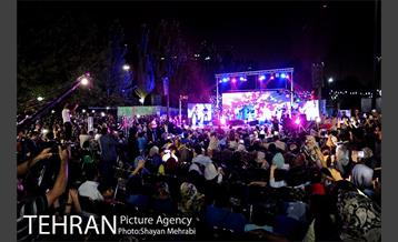 کنسرت مهدی جهانی در بوستان نهج البلاغه 31