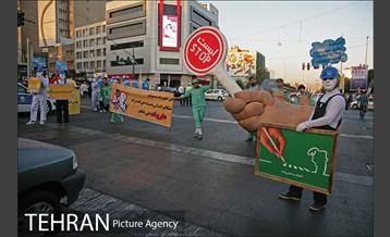 اختتامیه نمایش های خیابانی پویش از خودمان شروع کنیم 1