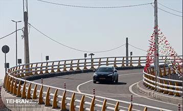 تقاطع سه سطحی بزرگراه‌های شهید نواب صفوی(شهید یارجانی) و شهید تندگویان 10