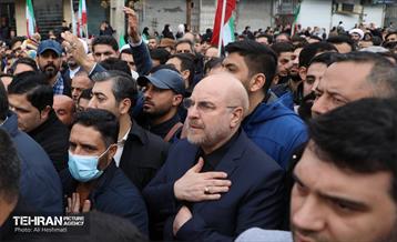 مراسم تشییع شهیده فائزه رحیمی 28