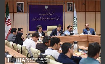 نشست اصحاب رسانه با رِِئیس مرکز ارتباطات و امور بین الملل شهرداری تهران 31