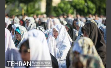 اقامه نماز عید فطر در جوار حرم حضرت شاه عبدالعظیم 13