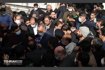 دیدار مردمی شهردار تهران در مسجد امیر المومنین باغ اذری 5