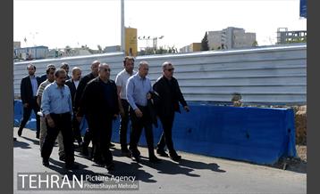 بازدید مهندس کاظمی از پروژه گیشا 8