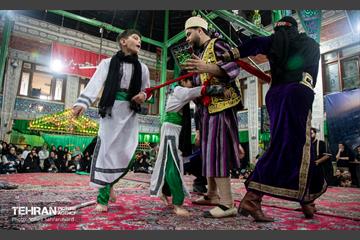 تعزیه در تکیه بزرگ تجریش 19