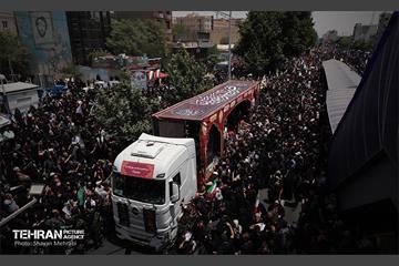 تشییع شهدای اقتدار ملی در تهران - 4 55