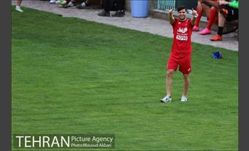 تمرین تیم فوتبال پرسپولیس تهران