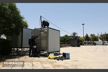 اقدامات معاونت خدمات شهرى شهردارى تهران جهت برگزارى مراسم رحلت امام خمینى (ره) 15
