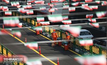 خدمات شهرداری تهران در پایان راهپیمایی ۲۲ بهمن - ۱ 3