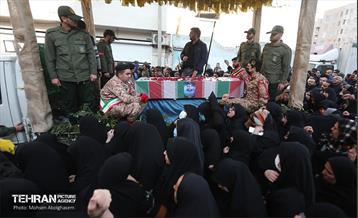 تشییع پیکر شهید مدافع حرم سعید علیدادی 22