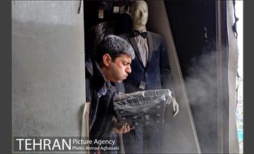 تخلیه اجناس مغازه های باقی مانده ساختمان پلاسکو -1 8