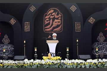 عزاداری شهادت حضرت فاطمه(س) در منطقه 17 45