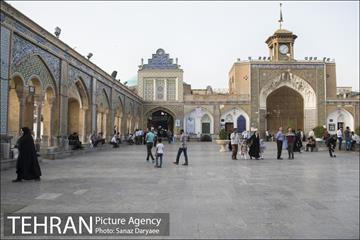 روز اول ماه رمضان در حرم حضرت عبدالعظیم حسنی(ع)‎ 30