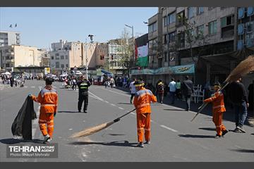 خدمات شهرداری تهران در پایان روز قدس 10