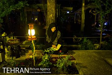مراسم احیای شب بیست‌ویکم ماه مبارک رمضان در بهشت زهرا (س) 9