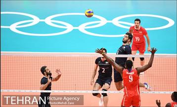 دیدار والیبال ایران و کوبا در المپیک ریو 16