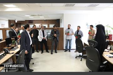 بازدید سخنگوی شهرداری تهران از موسسه همشهری 3