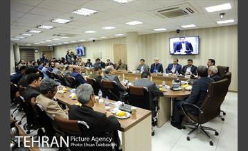 جلسه تکریم و معارفه مدیرعامل سازمان تاکسیرانی تهران