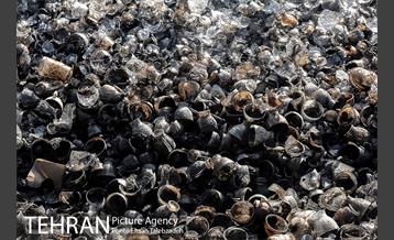 آتش سوزی انبار کالا در خیابان فداییان اسلام 5