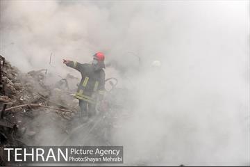 هشتمین روز آواربرداری ساختمان پلاسکو-2 21