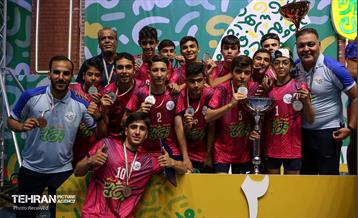 پایان رقابت‌های والیبال قهرمان شهر 1