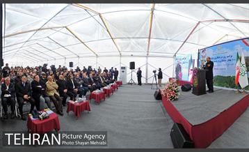 مراسم روز درختکاری با حضور شهردار تهران و رئیس مجلس 39