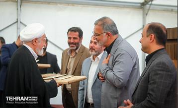 آیین آغاز به ساخت ۱۴ میدان، بازار و بازارچه میوه و تره بار