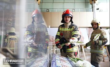 مسابقه پله‌نوردی آتش‌نشانان 40