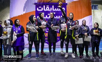 مسابقات بسکتبال بانوان شهر تهران 22