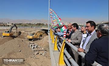آیین افتتاح دسترسی شمال به جنوب بزرگراه آیت‌الله سعیدی 15