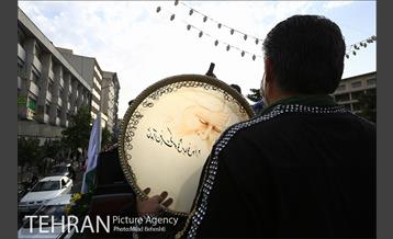 کاروان غدیر خوانى در خیابان هاى تهران 8