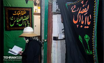 تعزیه در تکیه بزرگ تجریش 6